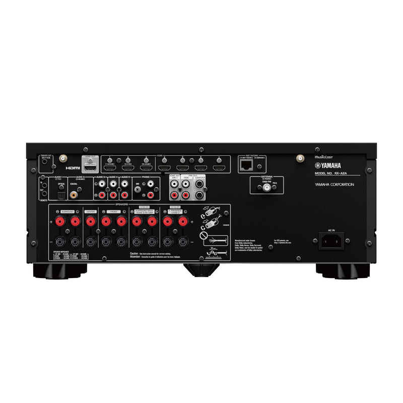 Yamaha RX-A2A 7.2-Channel AV Receiver - Immersive Audio and 4K Video Excellence