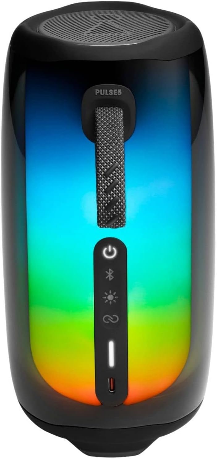 JBL Pulse 5 - Enceinte Bluetooth portable avec lumières éblouissantes et son JBL Original Pro