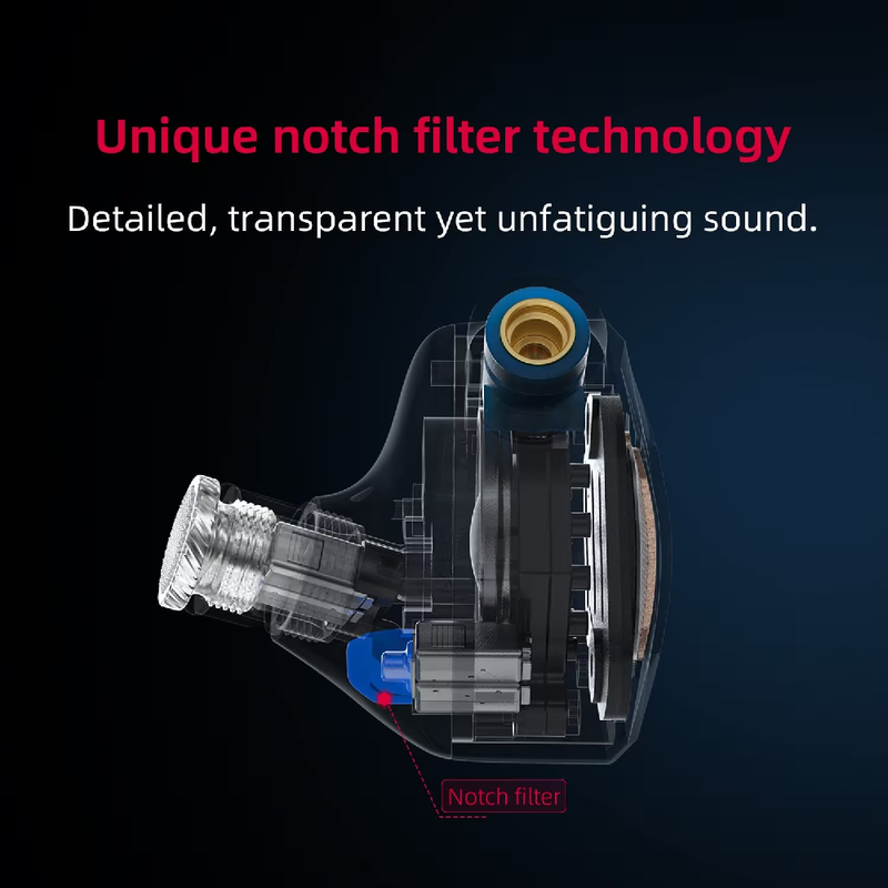 Moniteurs intra-auriculaires audiophiles (IEM) à pilote hybride FiiO FH7s