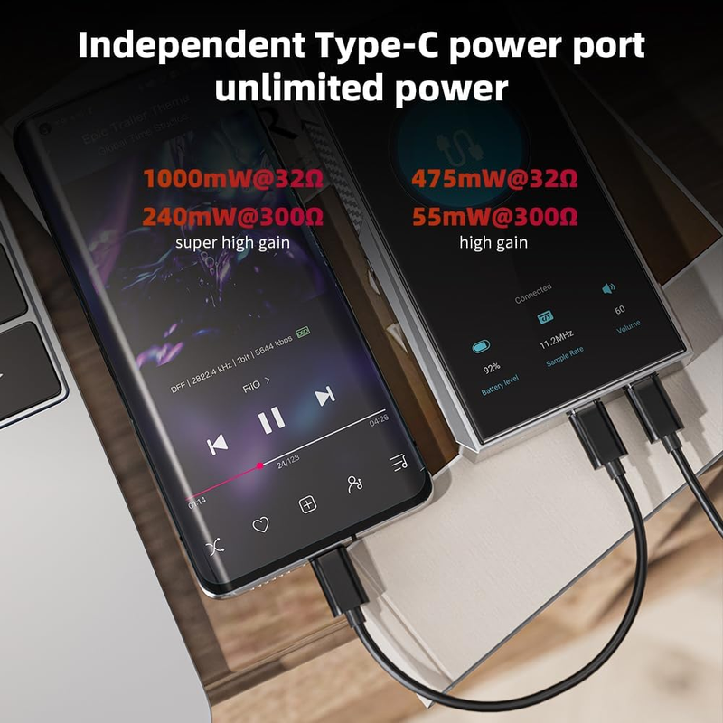 FiiO M23 Hi-Res Music Player - Android OS 10