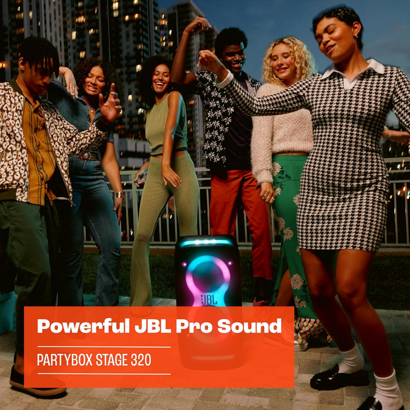 JBL PartyBox Stage 320 - Portable Party Speaker