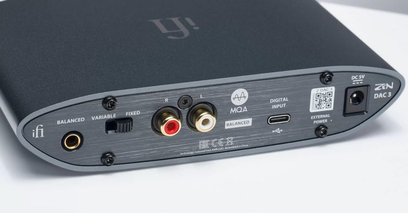 iFi Audio ZEN DAC 3 DSD512/PCM768/MQA Full Decoding USB-DAC Amplifier