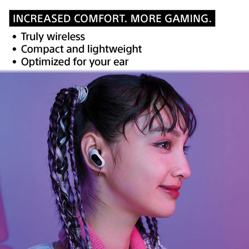 Sony INZONE Buds Truly Wireless Noise Cancelling Gaming Earbuds with 360 Spatial Sound