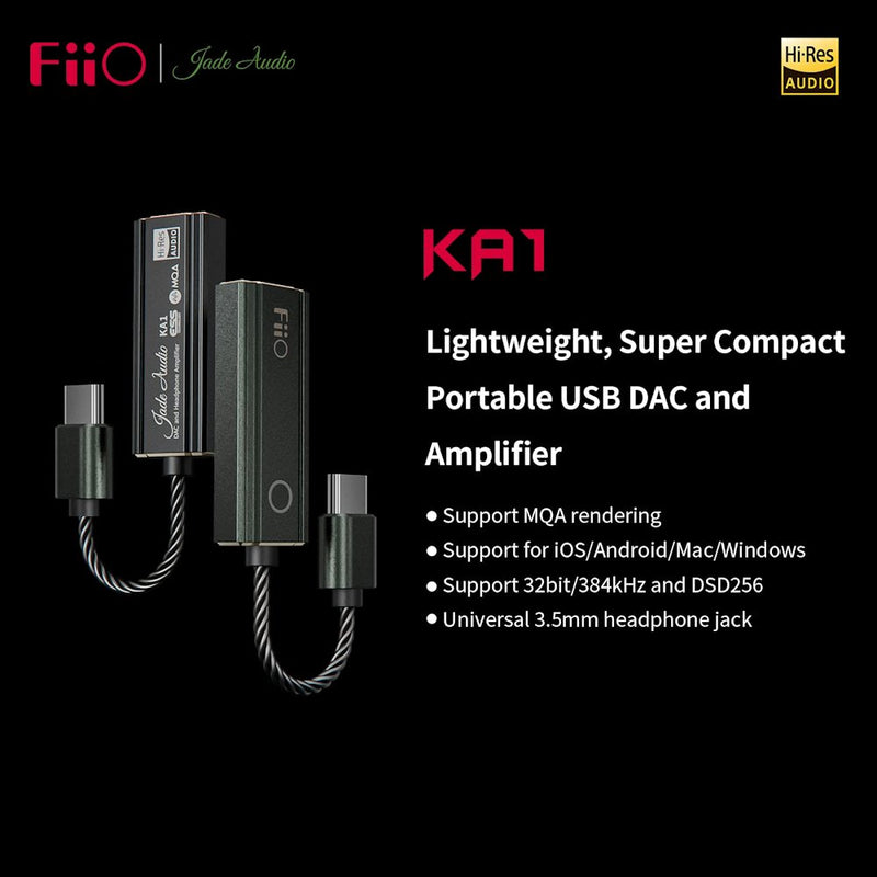 FiiO KA1 Small Portable USB DAC & AMP