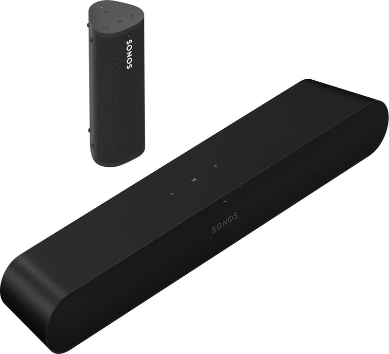 Sonos Set with Ray and Roam - Black