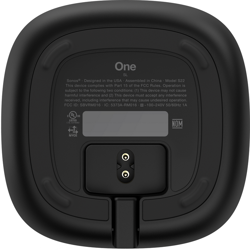 Sonos One SL Microphone-Free Speaker (Black)
