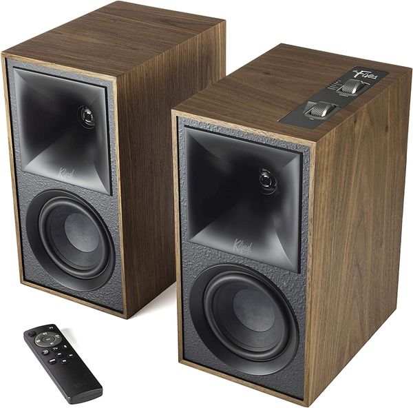 Klipsch Powered Speaker System with HDMI and ARC #color_walnut