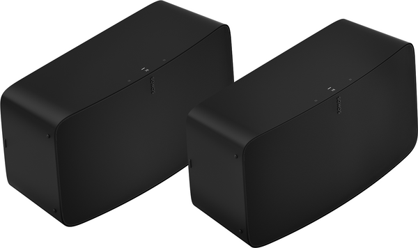 Sonos Two Room Pro Set with Sonos Five (Black) #color_black