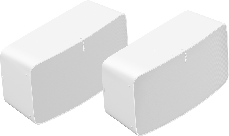 Sonos Two Room Pro Set with Sonos Five (White)