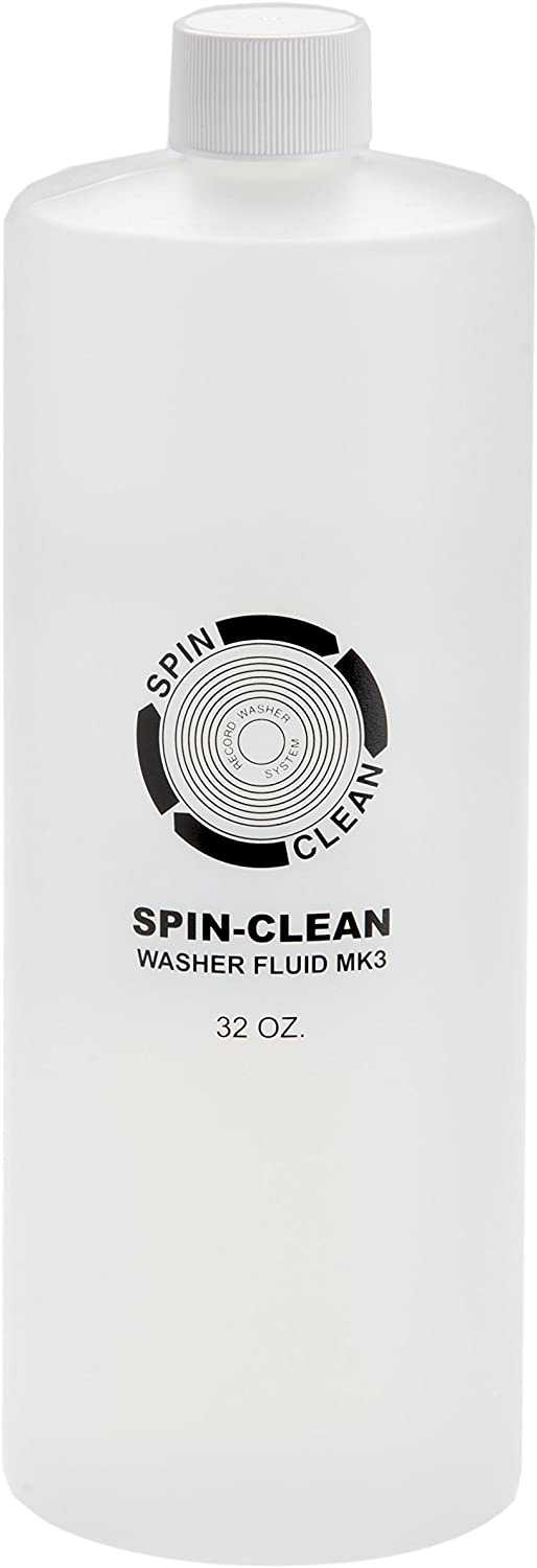 Spin Clean 32OZ Bottle of Cleaning Solution for Record Cleaning #color_white
