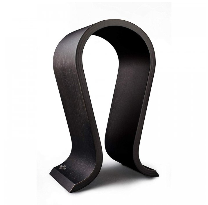 ASONA Elegant Real Wood Headphone Storage Stand (Satin Black)
