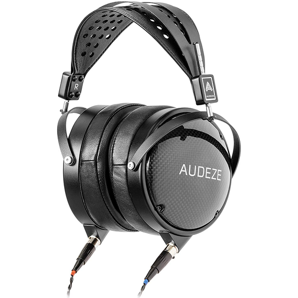 Audeze LCD-XC Over-Ear Closed-Back Headphone, Carbon Weave Earcups with Suspension Headband, Creator Edition with Economy Carry Case - New 2021 Version #color_black