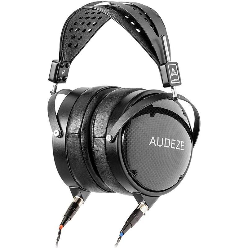 Audeze LCD-XC Over-Ear Closed-Back Headphone, Carbon Weave Earcups with Suspension Headband, Creator Edition with Economy Carry Case - New 2021 Version