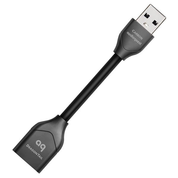 Audioquest DragonTail USB 2.0 Extender OTG Cable #color_black