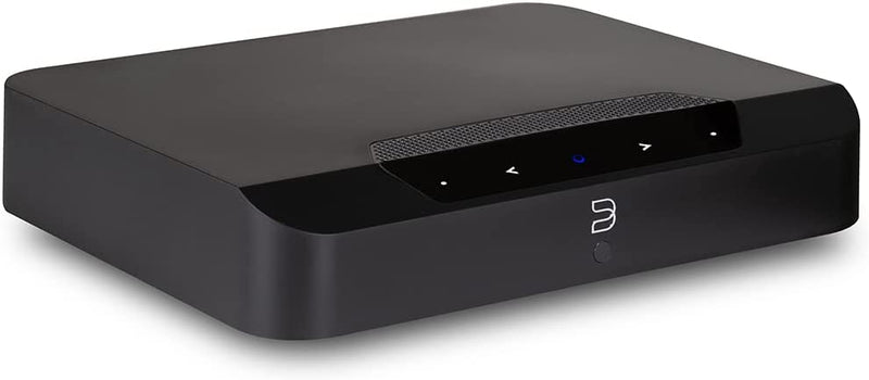 Bluesound POWERNODE Edge Compact Wireless Multi-Room Hi-Res Music Streaming Amplifier - Black, Compatible with Alexa and Siri