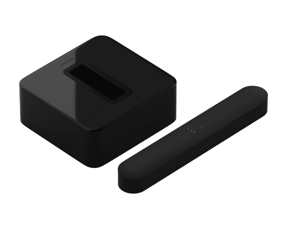 Sonos 3.1 Entertainment Set with Sonos Beam & Sub (Black) #color_black