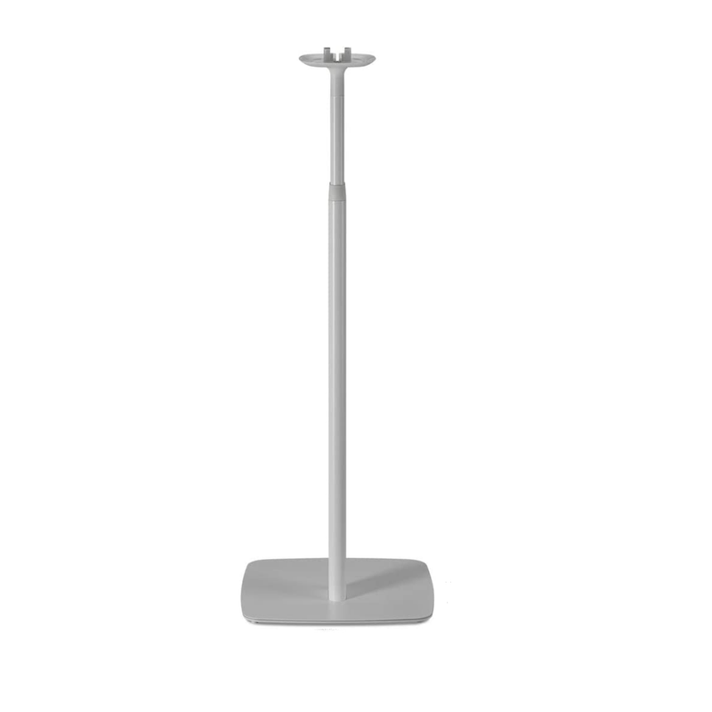 Flexson Adjustable Floor Stands for Sonos One, One SL & Play:1- White - Pair