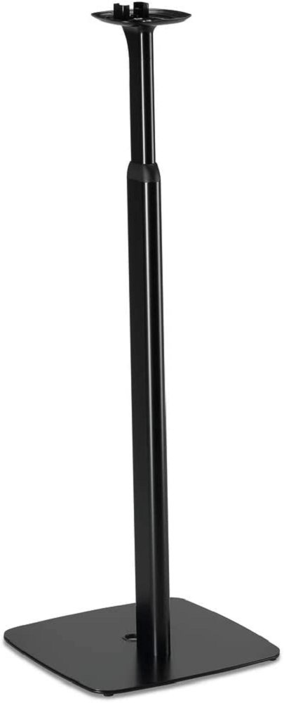 Flexson Adjustable Floor Stands for Sonos One, One SL & Play:1- Black - Pair