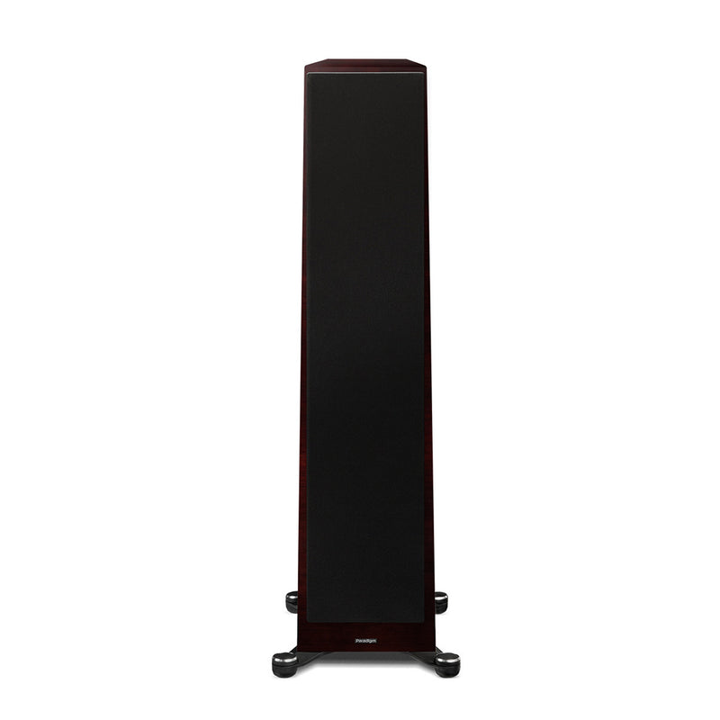 Paradigm Founder 120H 5-Driver, 3-Way Hybrid Floorstanding Speaker with Active Bass, Ported Enclosure - Midnight Cherry
