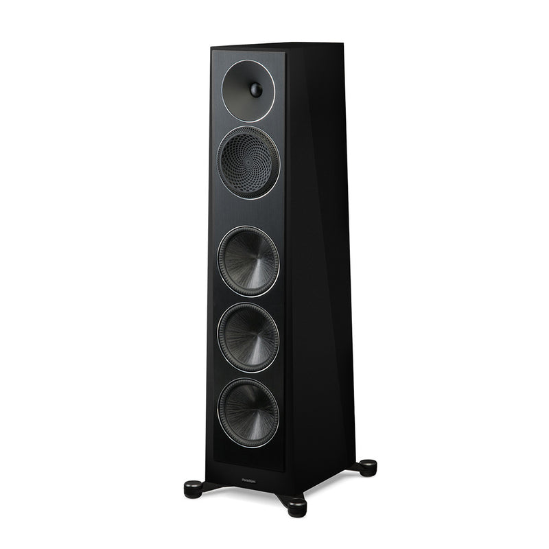 Paradigm Founder 120H 5-Driver, 3-Way Hybrid Floorstanding Speaker with Active Bass, Ported Enclosure - Piano Black