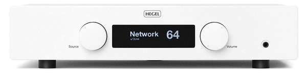 Black Hegel H120 75W RMS Integrated Amplifier with Network Player - Hegel #color_black