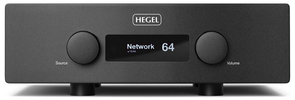 Black Hegel H390 Integrated Amplifier with Network Player and MQA - Hegel  #color_black