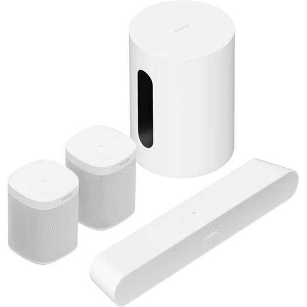 Sonos Immersive Set with Ray, Sub Mini & a pair of Sonos One SL - White #color_white