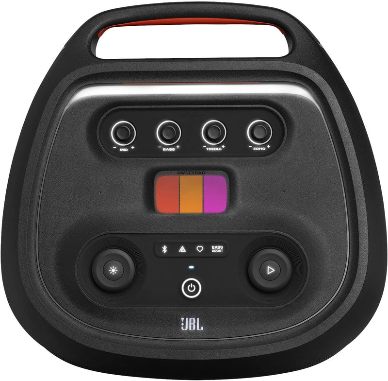 JBL PartyBox Ultimate Party Speaker with Full Panel Light Effects and DJ Pad - Black
