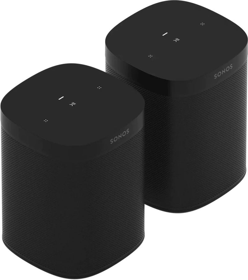 Sonos Home Theatre Completion Set with Sub Mini & a Pair of Sonos One SL - Black