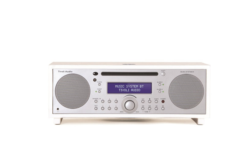 Tivoli Audio Music System BT Tabletop CD, AM/FM Radio Alarm Clock