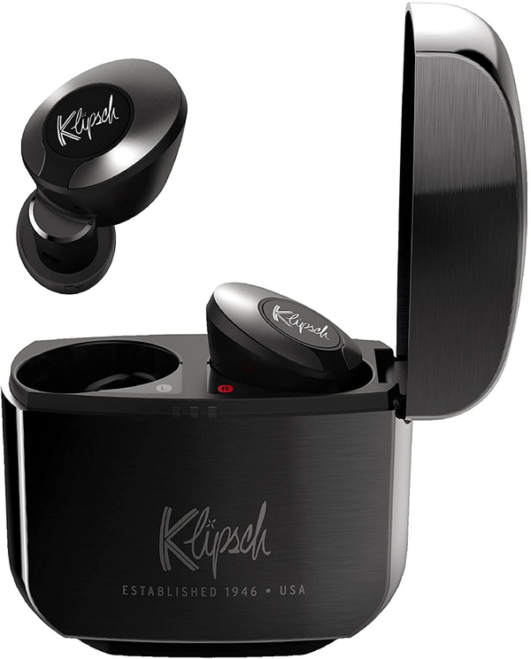 Klipsch Truly Wirless Noise cancelling earphnes with Bluetooth #color_gunmetal